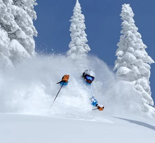 Skiing Desktop Wallpaper