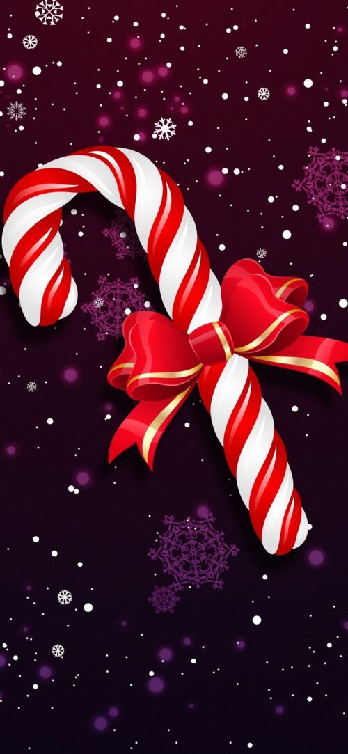 Background Candy Cane Wallpaper