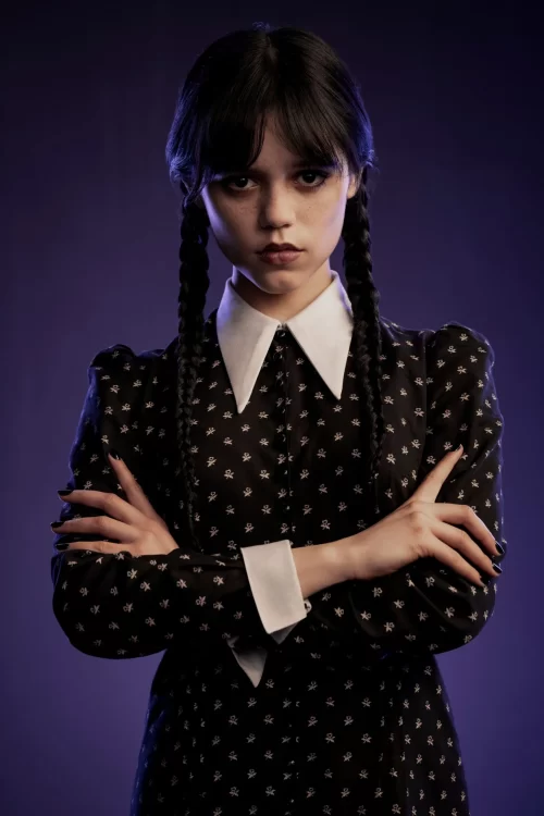 Background Wednesday Addams Wallpaper