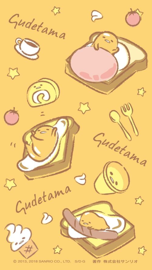 Background Gudetama Wallpaper