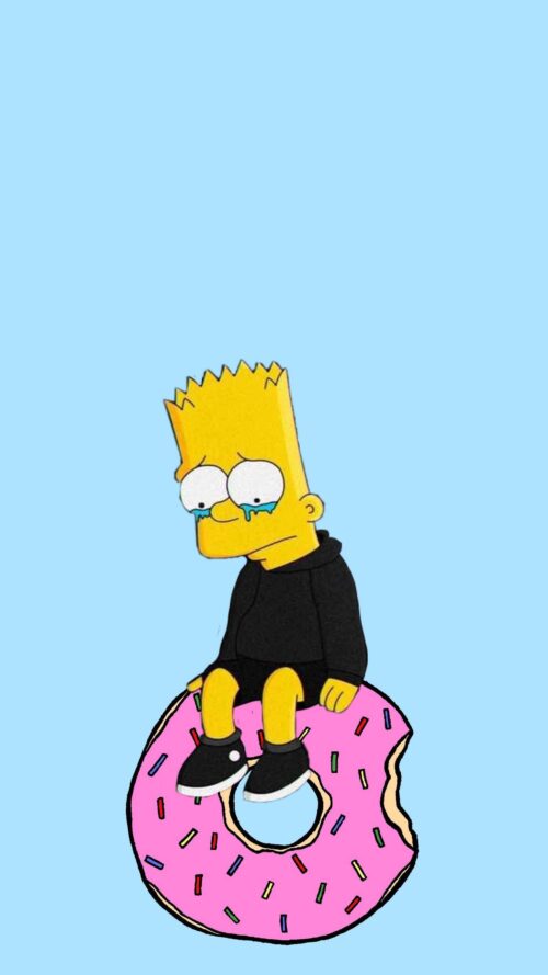 Background Bart Simpson Wallpaper