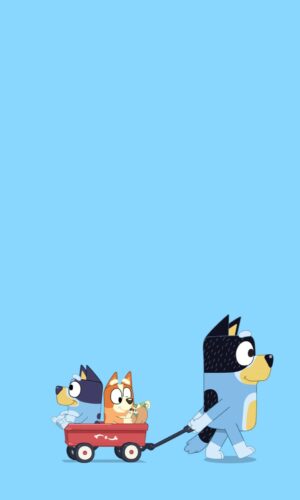Background Bluey Wallpaper