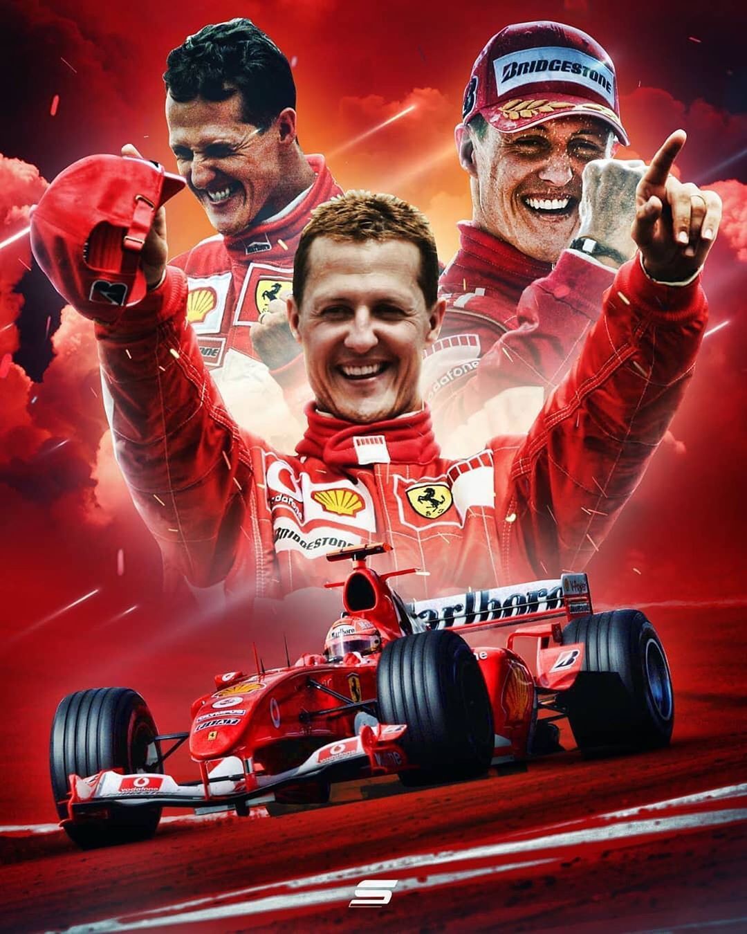 Background Schumacher Wallpaper