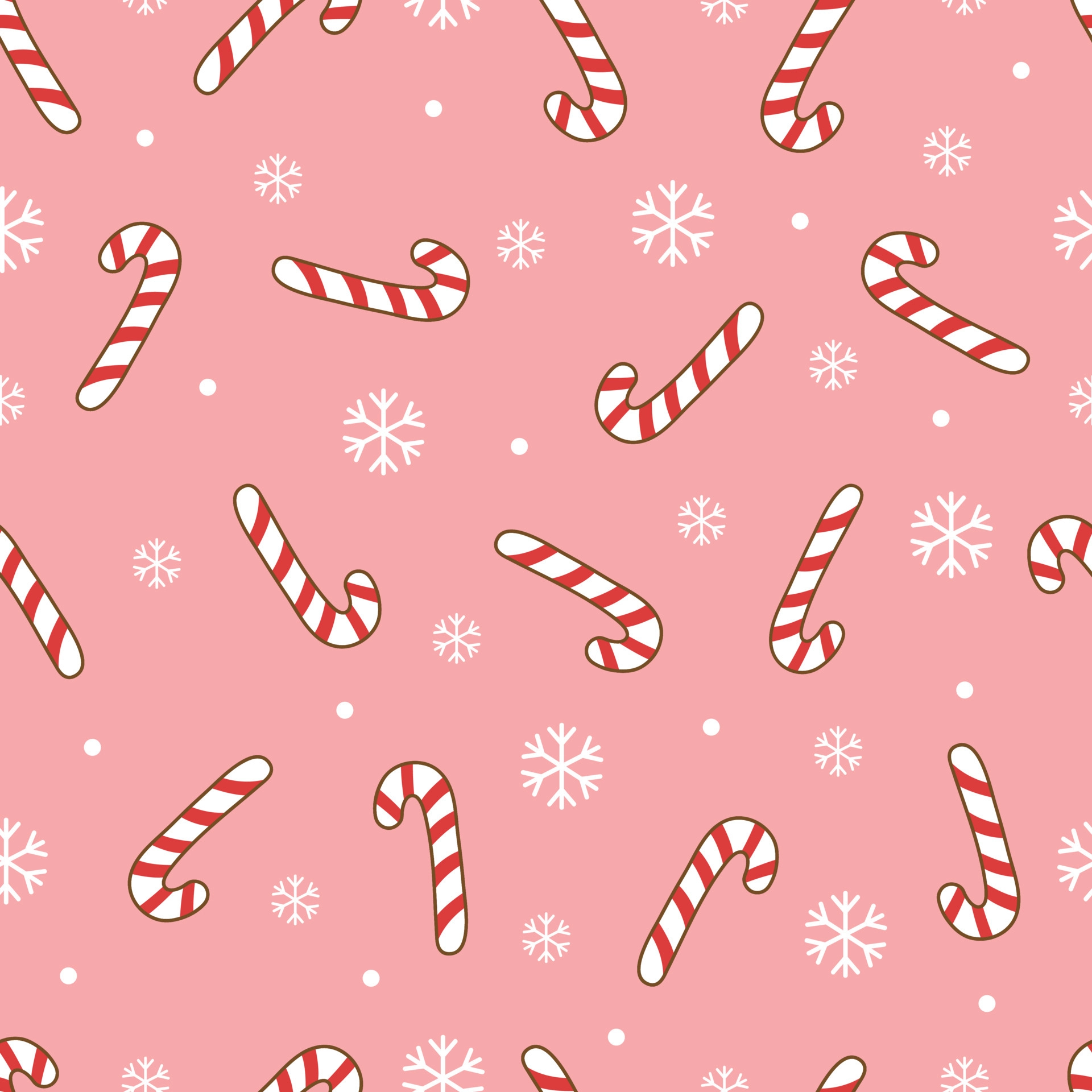 Background Candy Cane Wallpaper - EnWallpaper