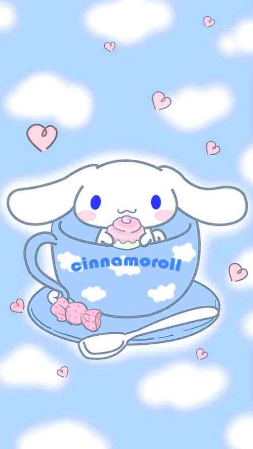 Background Cinnamoroll Wallpaper