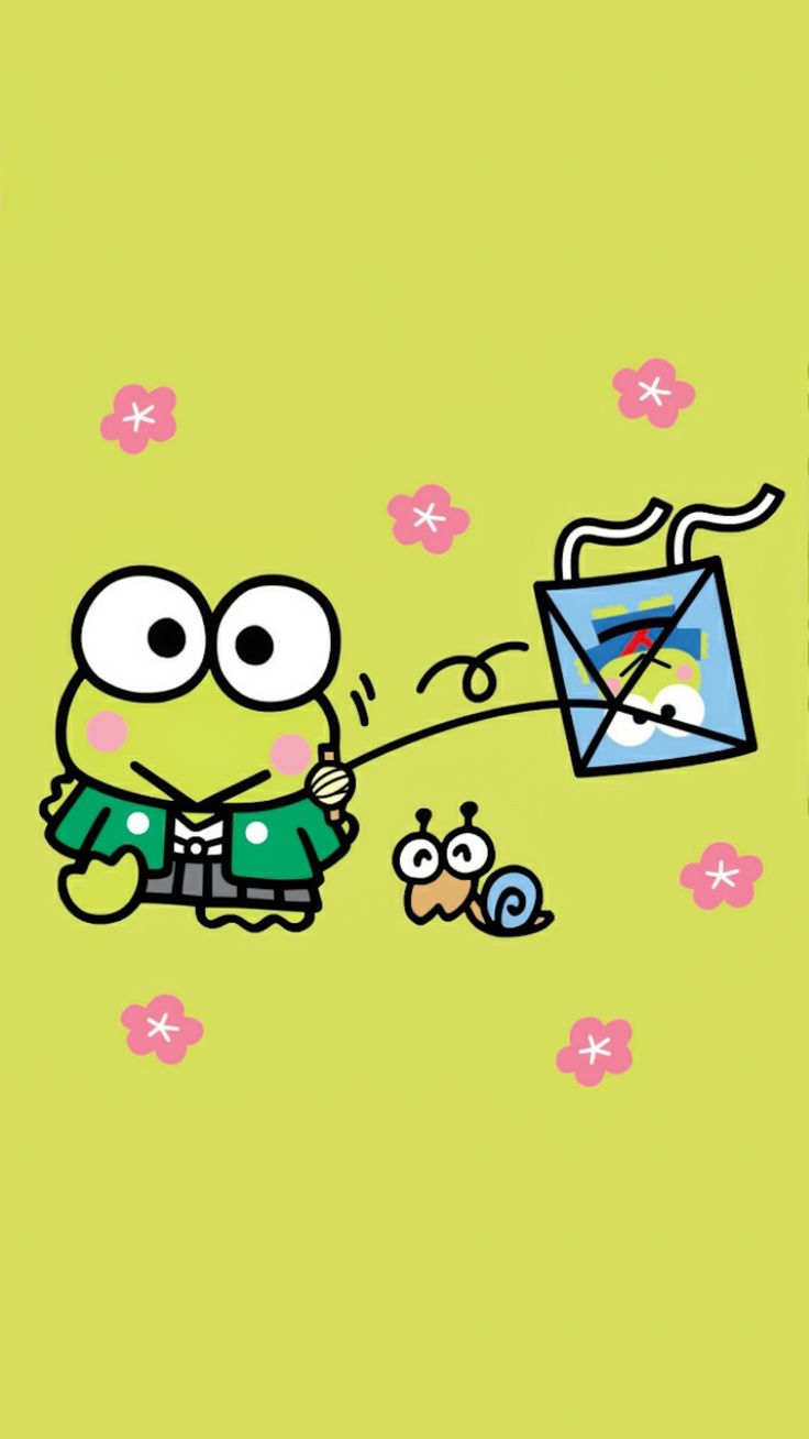 Background Keroppi Wallpaper