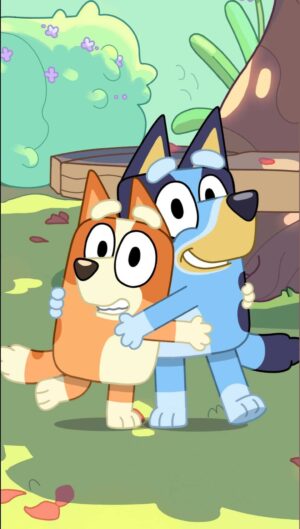 Background Bluey Wallpaper