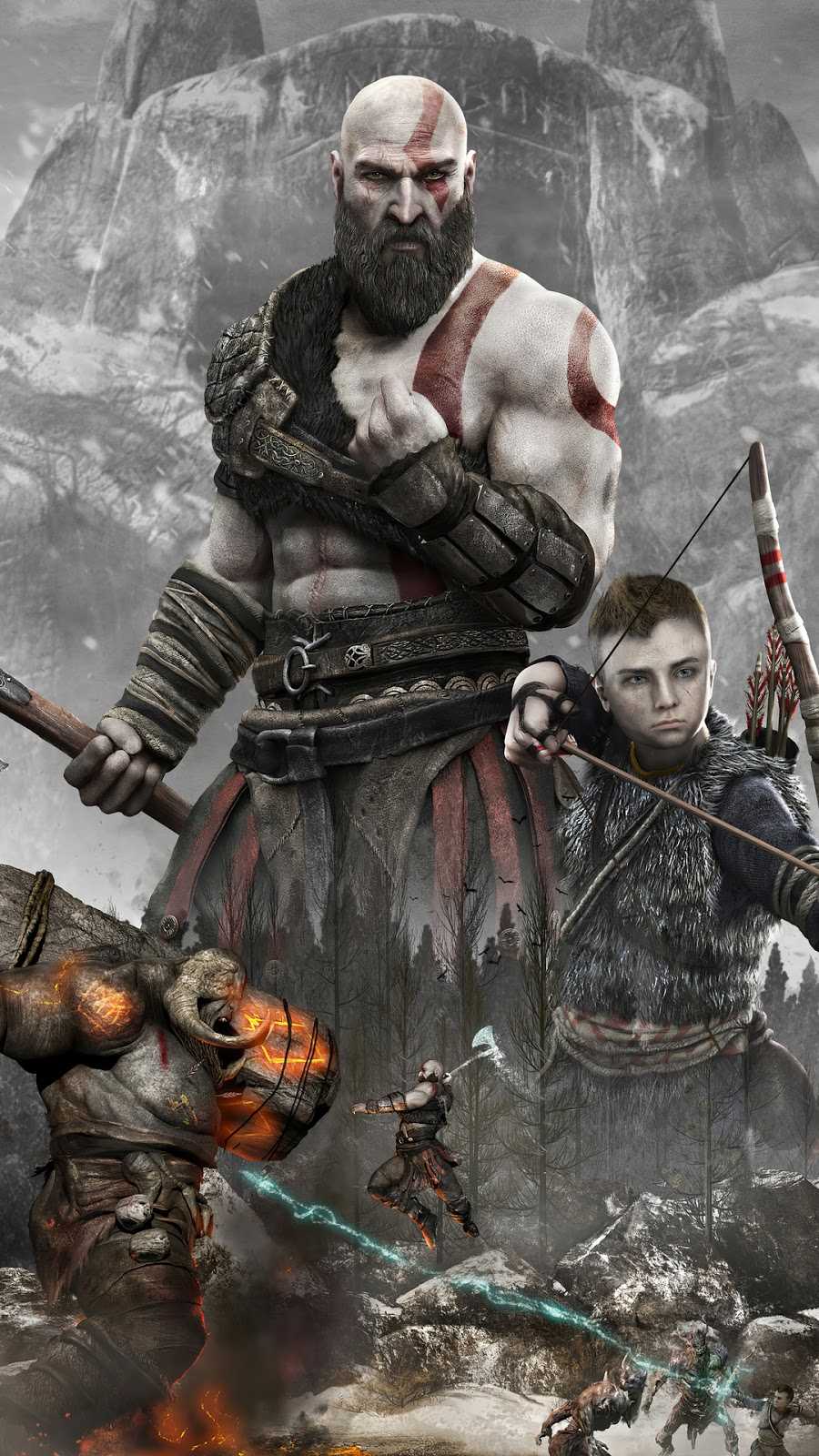 Background Kratos Wallpaper