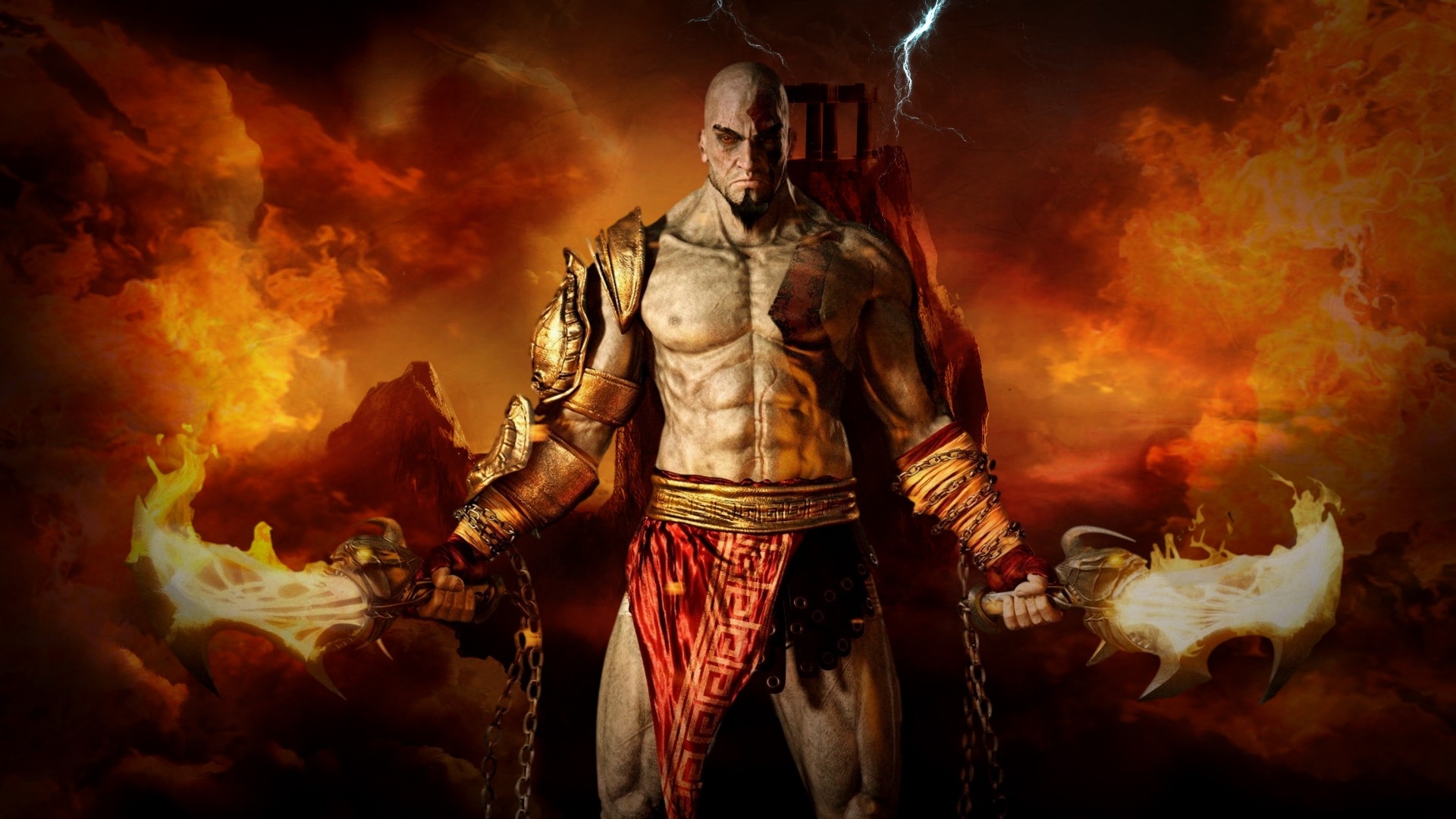 Kratos Desktop Wallpaper