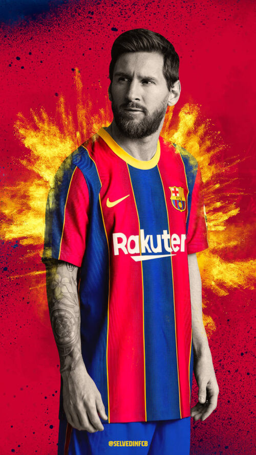 Background Messi Wallpaper