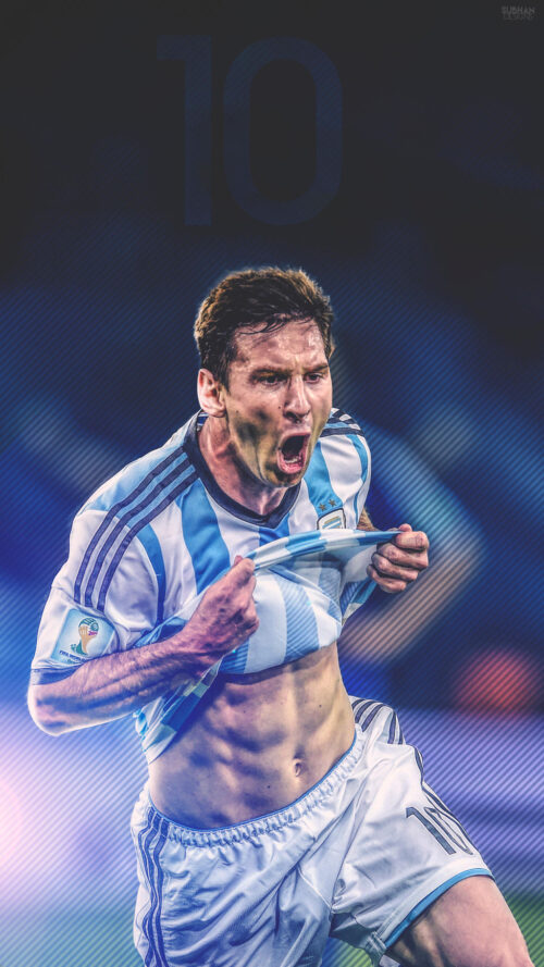 Background Messi Wallpaper