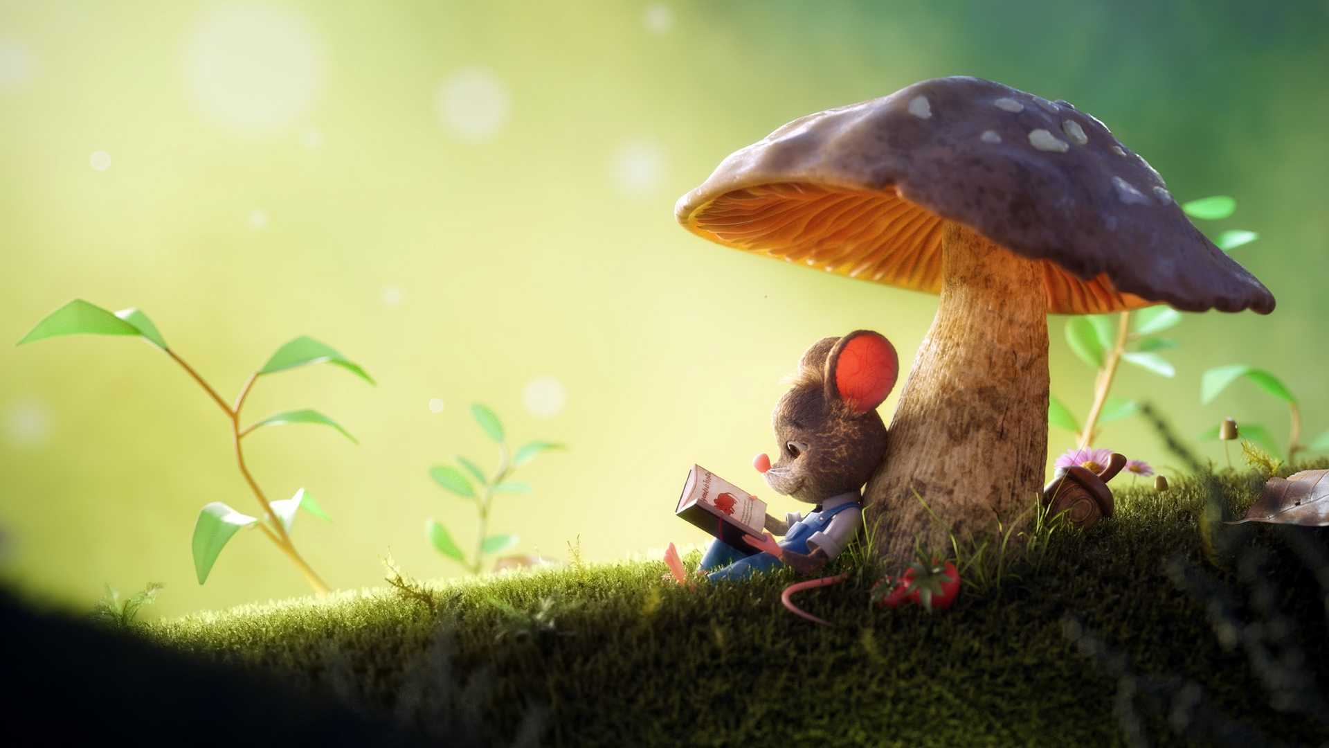 Mushroom Desktop Wallpaper