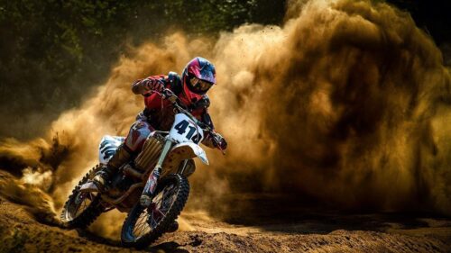 Dirt Bike Desktop Wallpaper