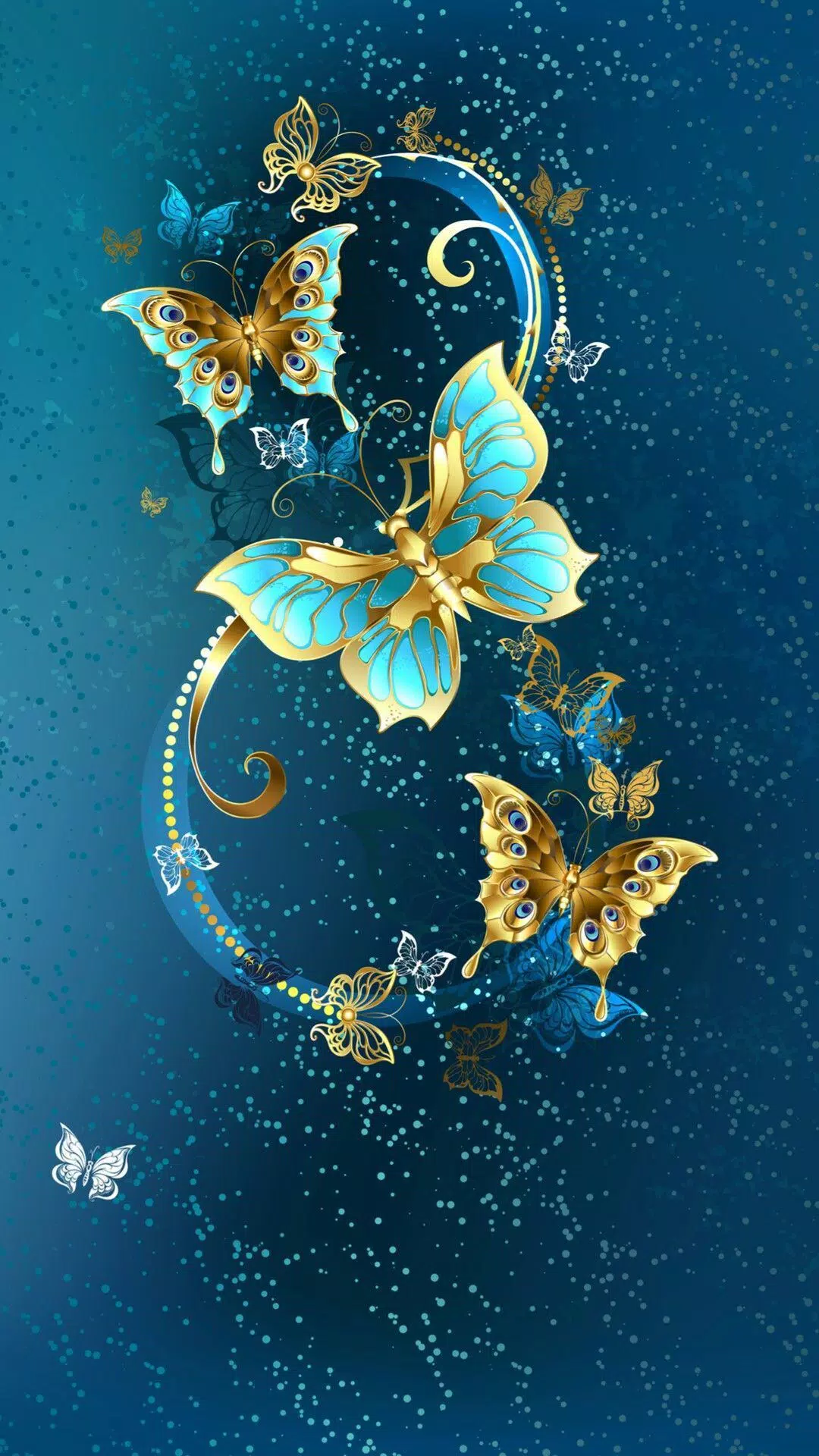 Background Butterfly Wallpaper