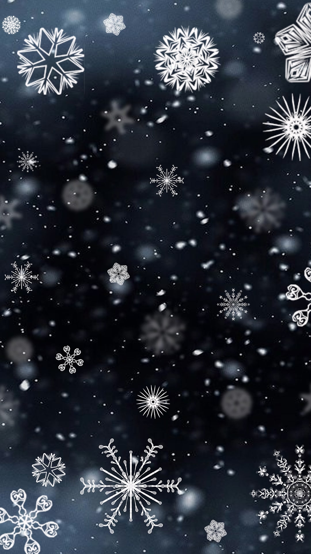 Background Snowflake Wallpaper