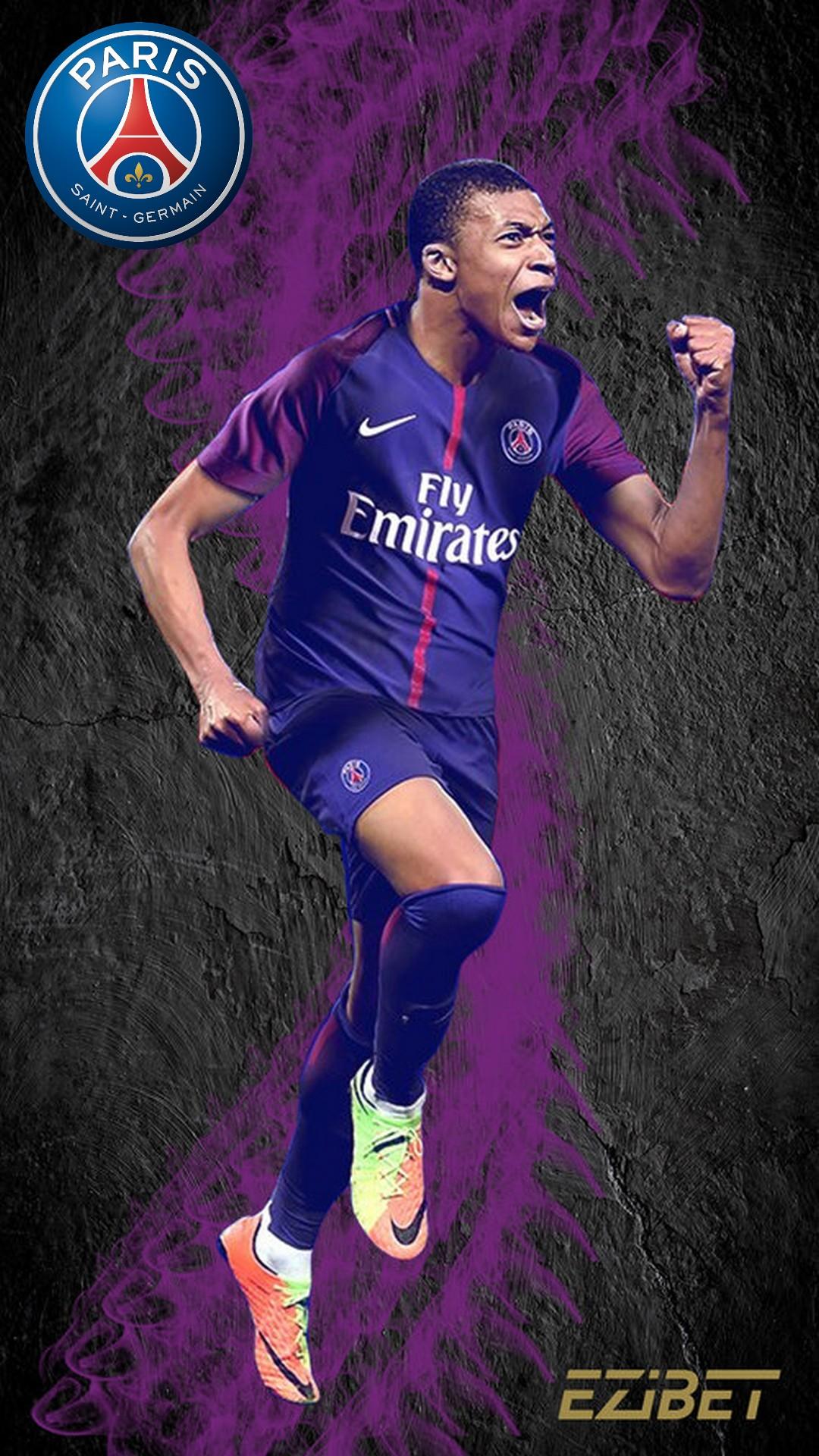 Background Mbappe Wallpaper