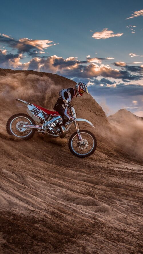 Background Dirt Bike Wallpaper