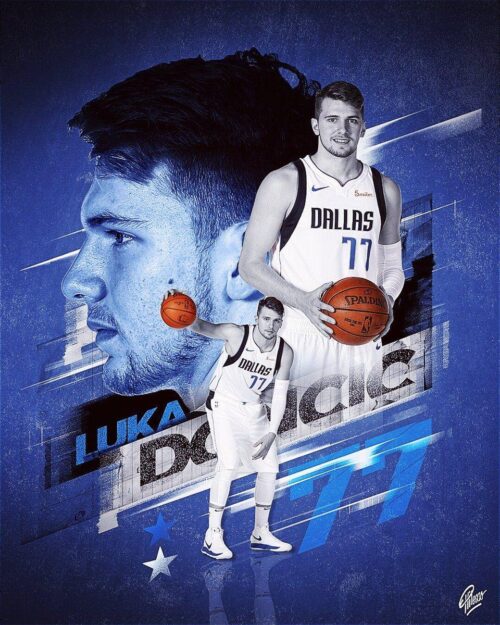 Background Luka Doncic Wallpaper