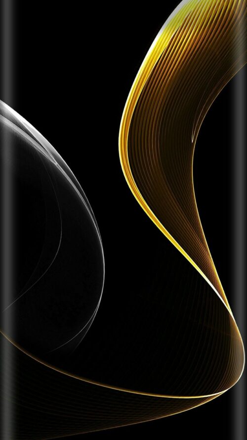 Black And Gold Background Wallpaper