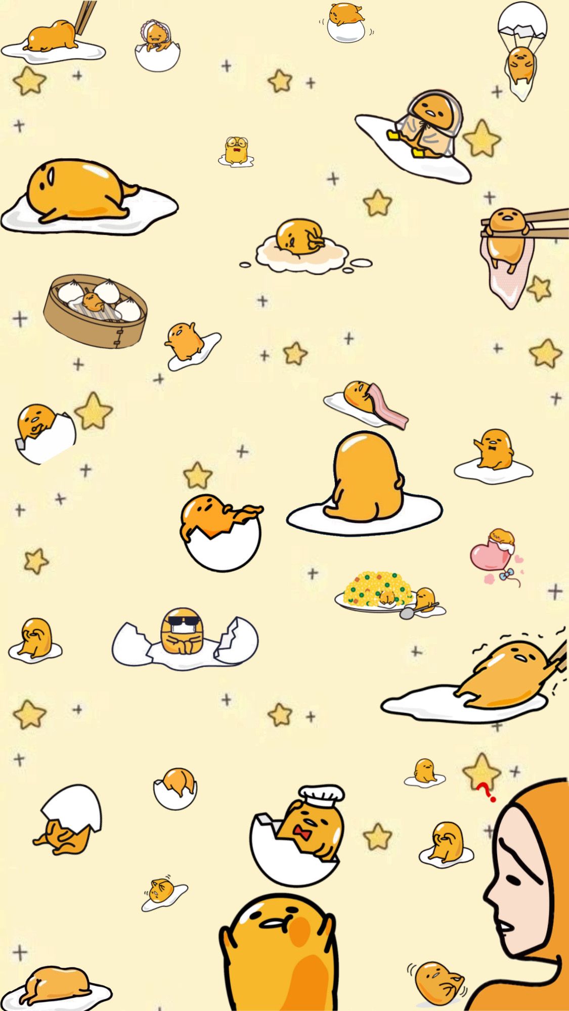 Background Gudetama Wallpaper