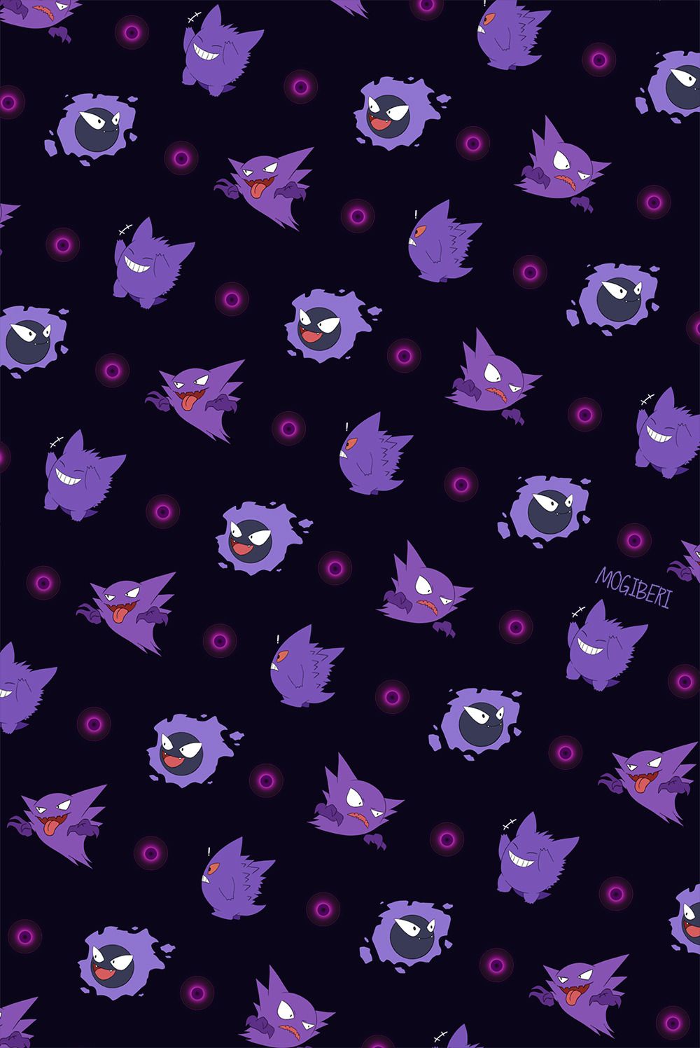 Background Gengar Wallpaper