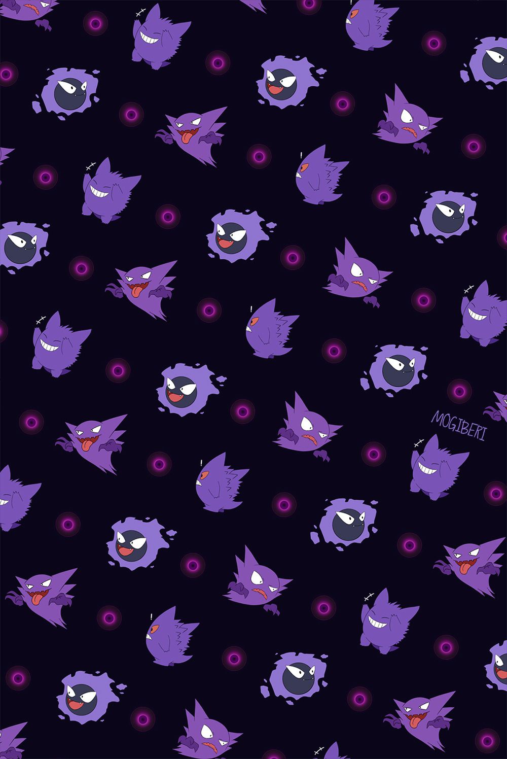 Background Gengar Wallpaper