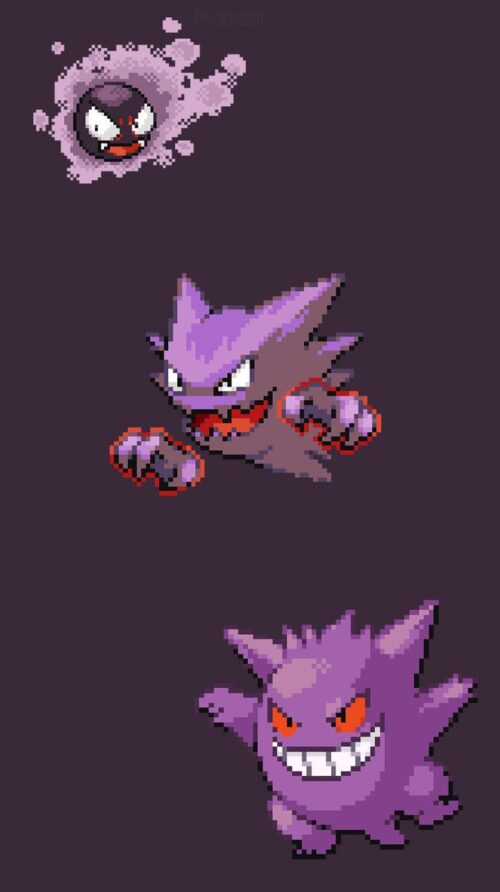 Background Gengar Wallpaper