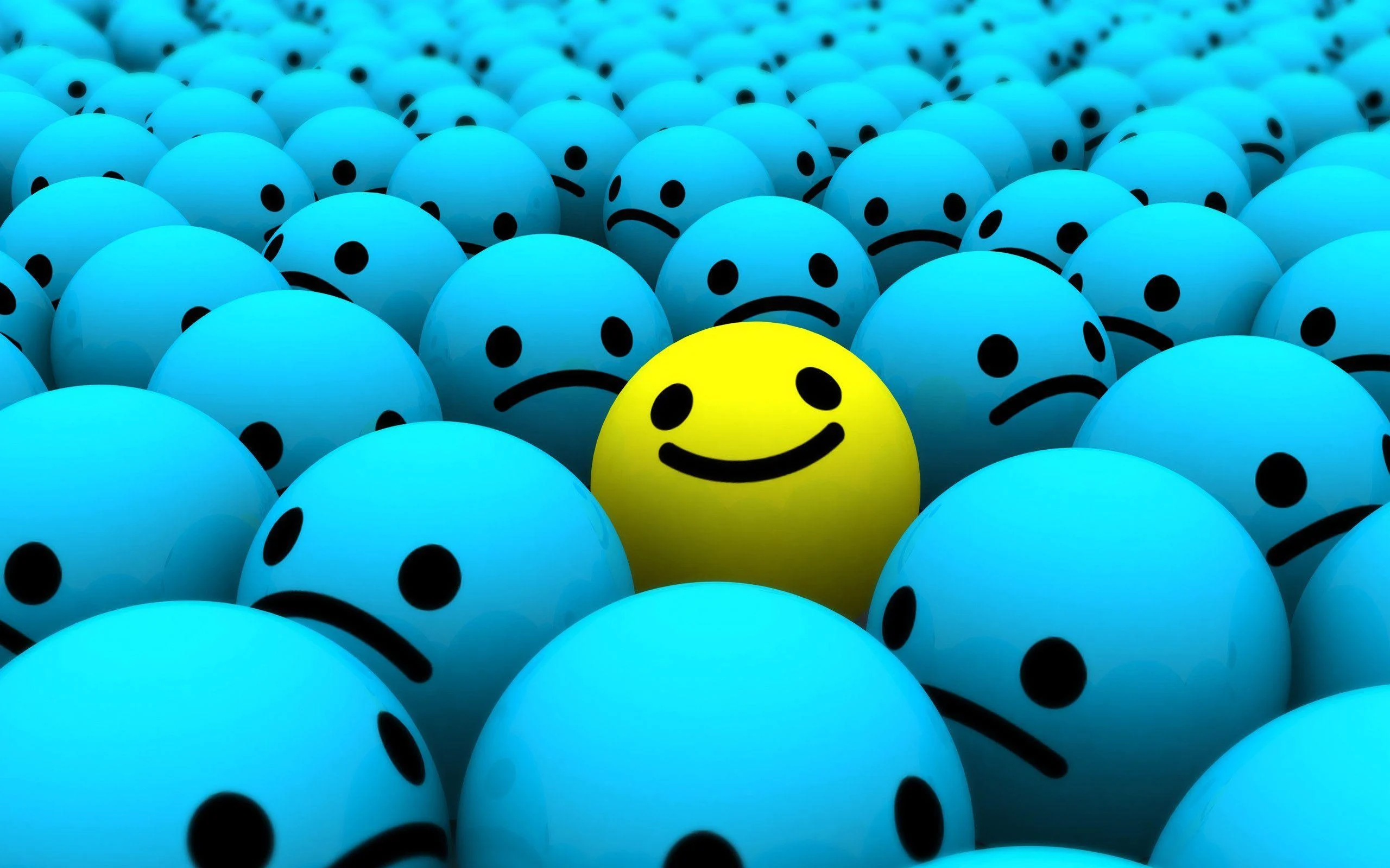 Smiley Face Desktop Wallpaper