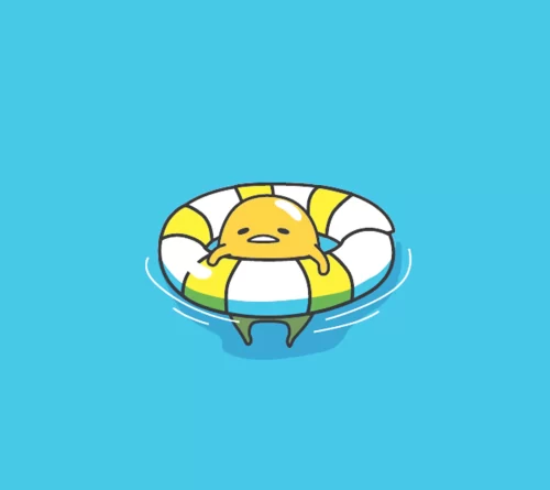 Background Gudetama Wallpaper