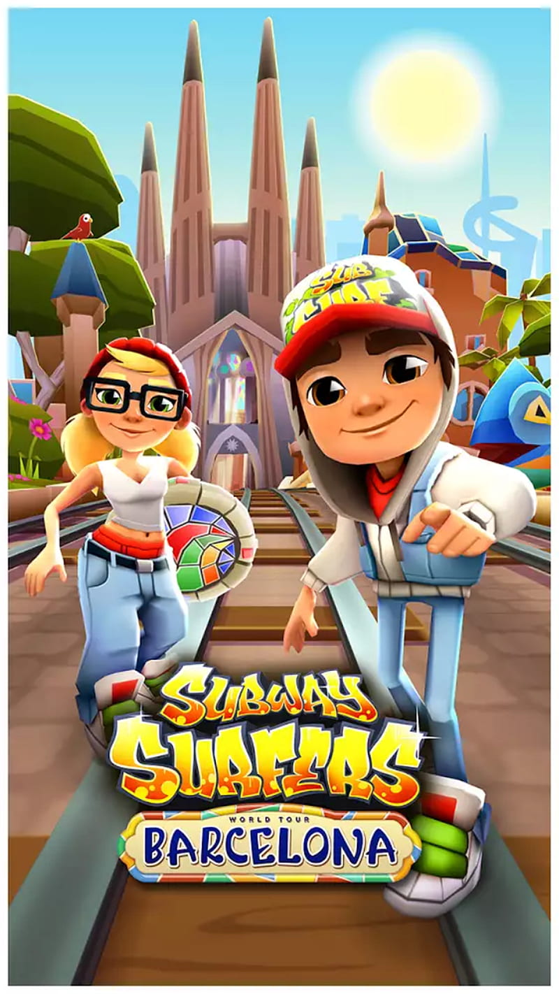 Background Subway Surfers Wallpaper