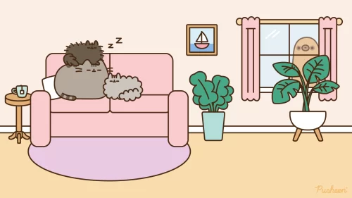 Pusheen Desktop Wallpaper