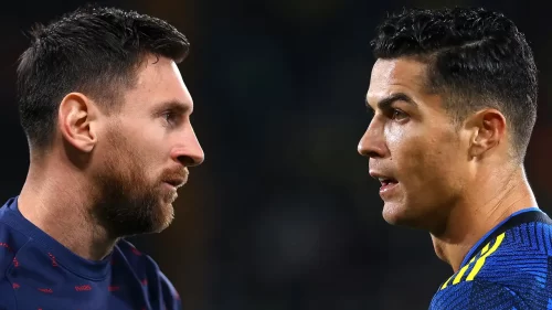 Messi And Ronaldo Desktop Wallpaper