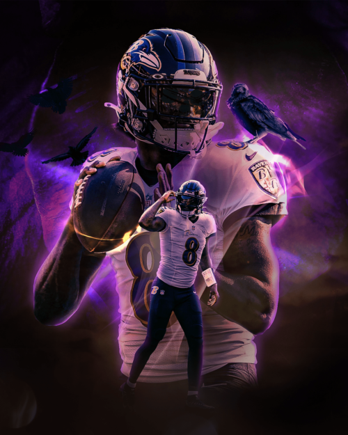 Background Lamar Jackson Wallpaper