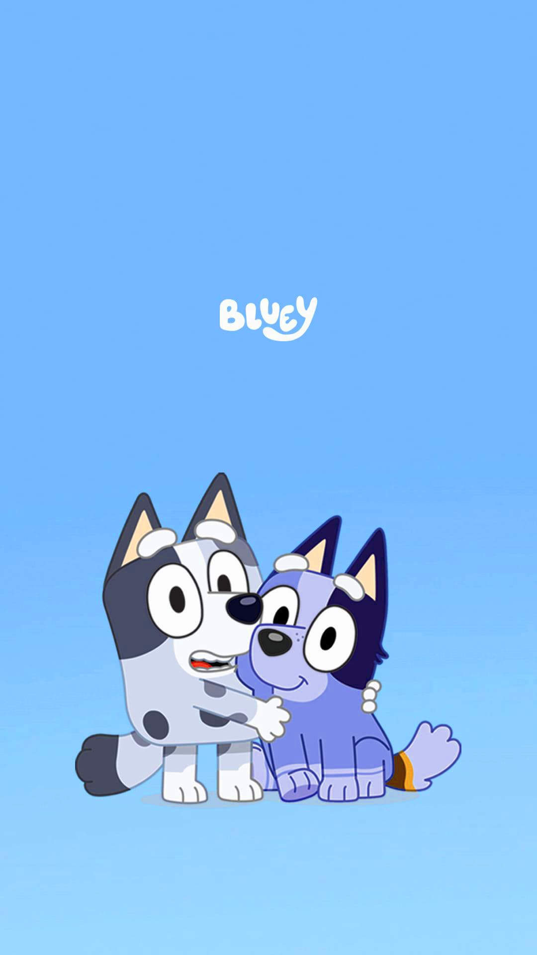 Background Bluey Wallpaper