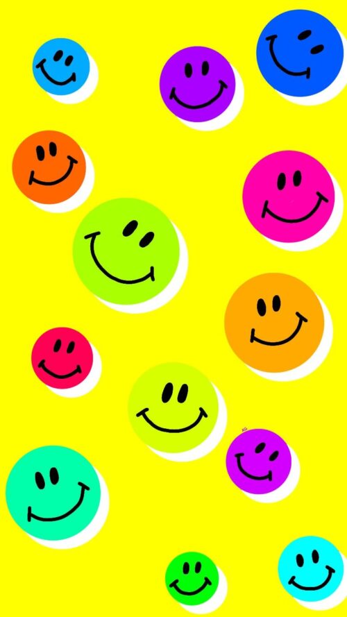 Background Smiley Face Wallpaper