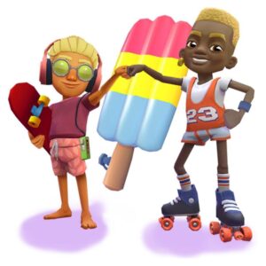 Background Subway Surfers Wallpaper