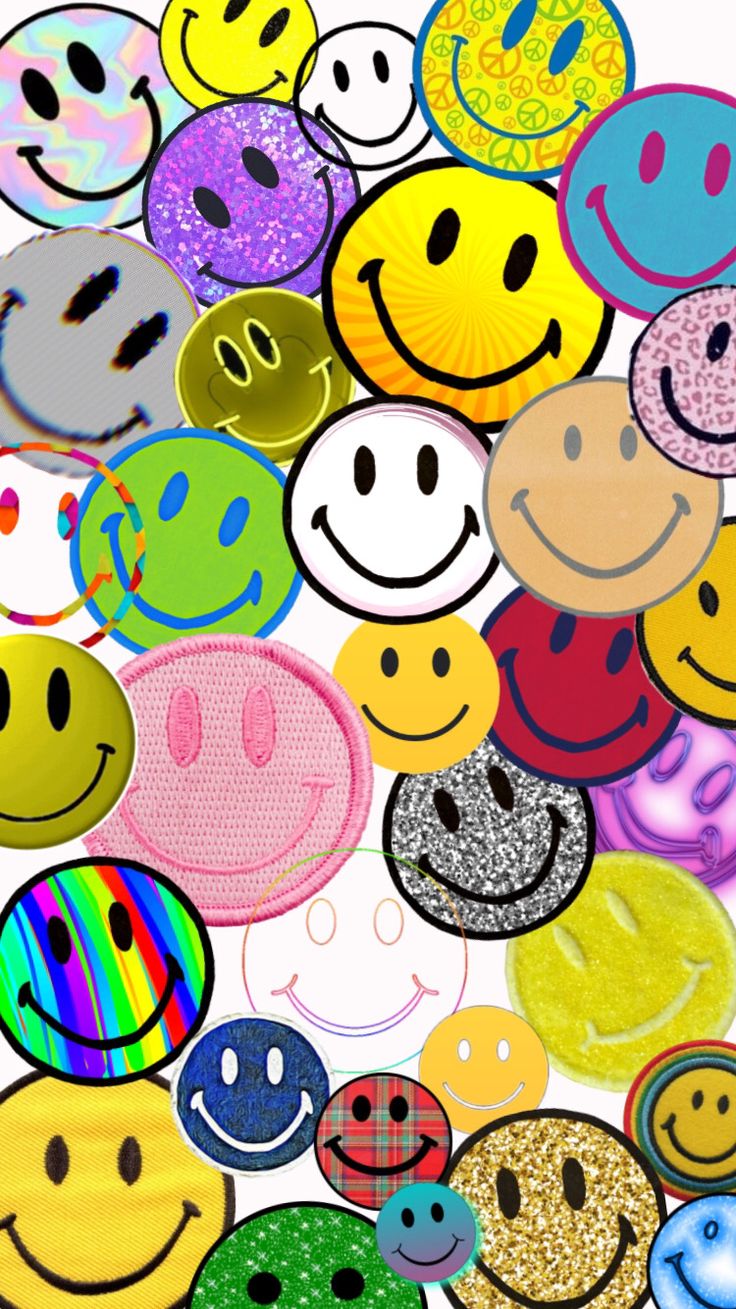 Background Smiley Face Wallpaper