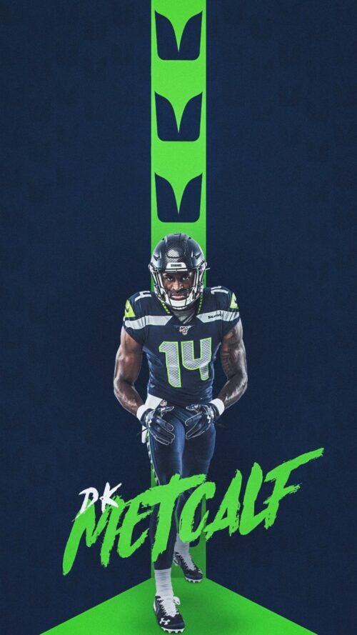 Background DK Metcalf Wallpaper