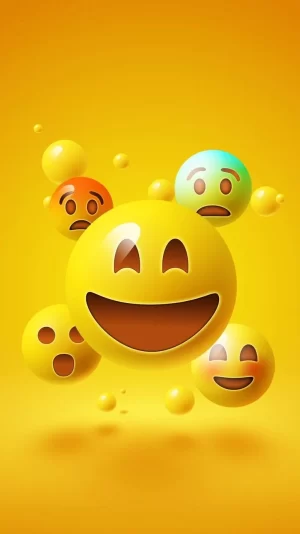 Background Smiley Face Wallpaper