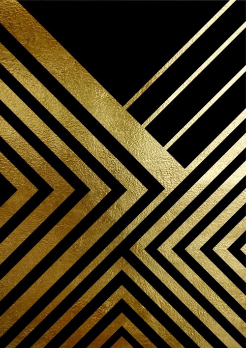 Black And Gold Background Wallpaper