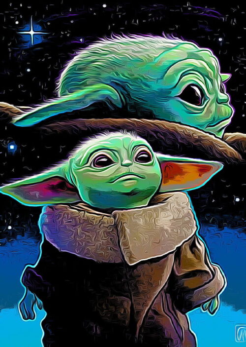 Background Baby Yoda Wallpaper