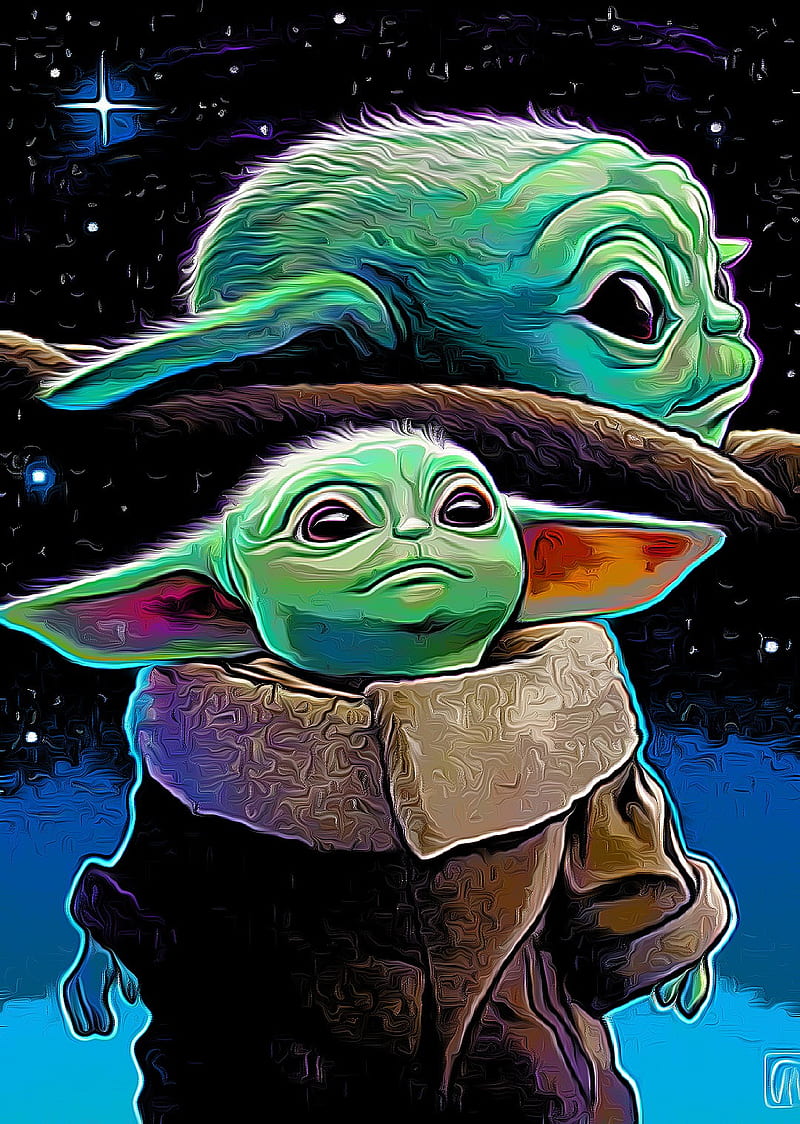 Background Baby Yoda Wallpaper