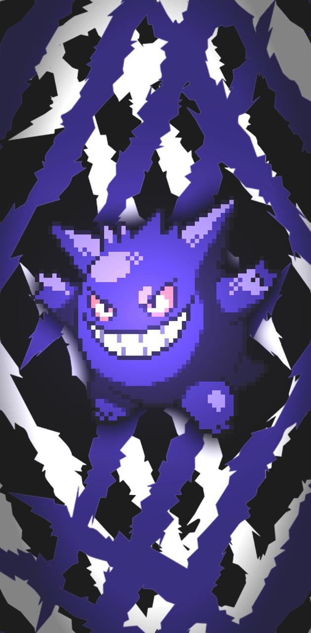 Background Gengar Wallpaper