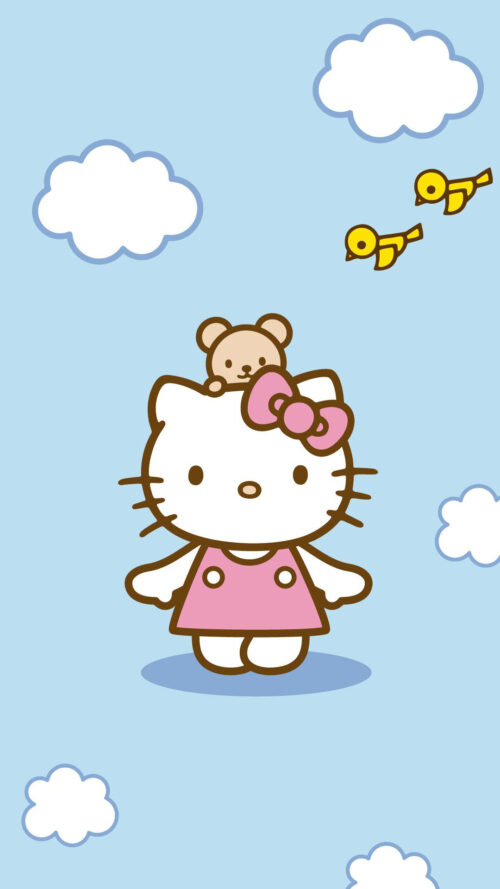 Background Hello Kitty Wallpaper