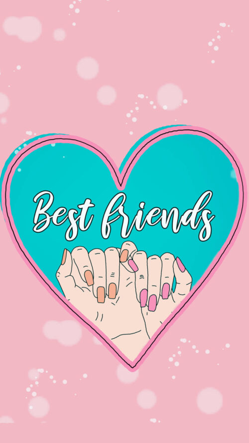 Bestie Background Wallpaper - EnWallpaper