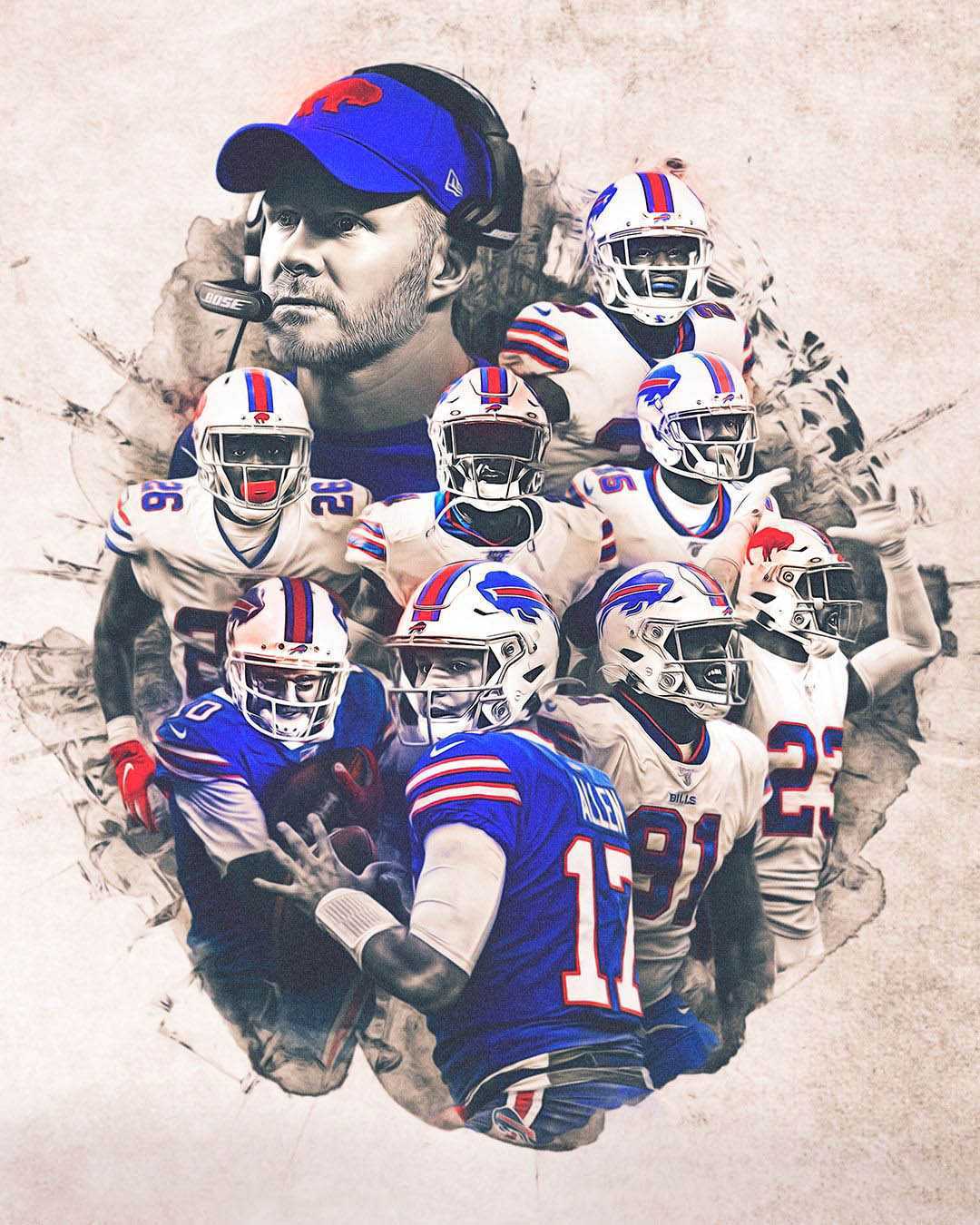 Background Josh Allen Wallpaper