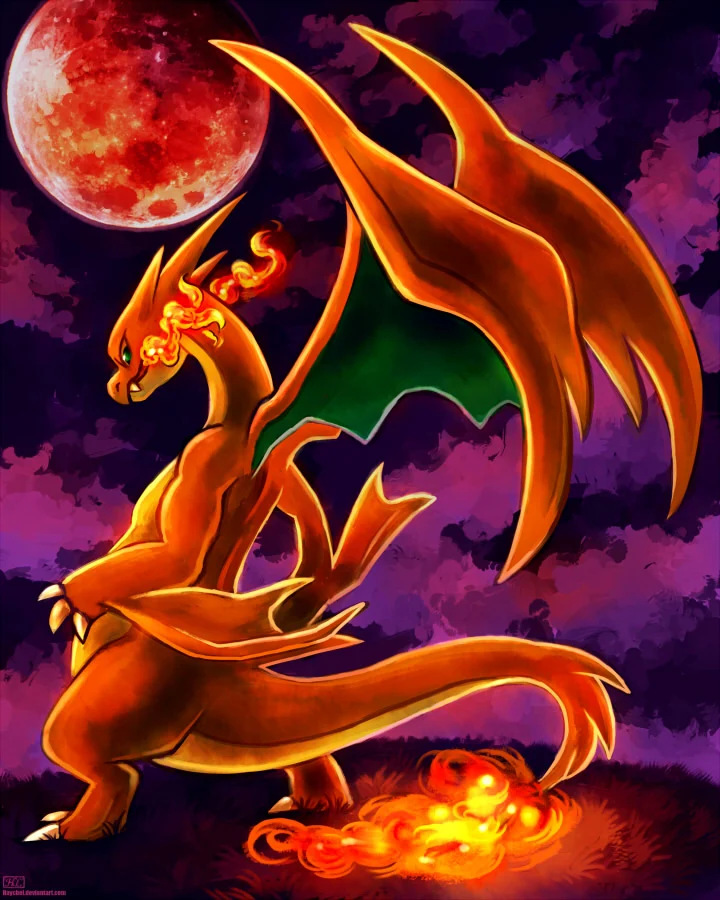 Background Charizard Wallpaper