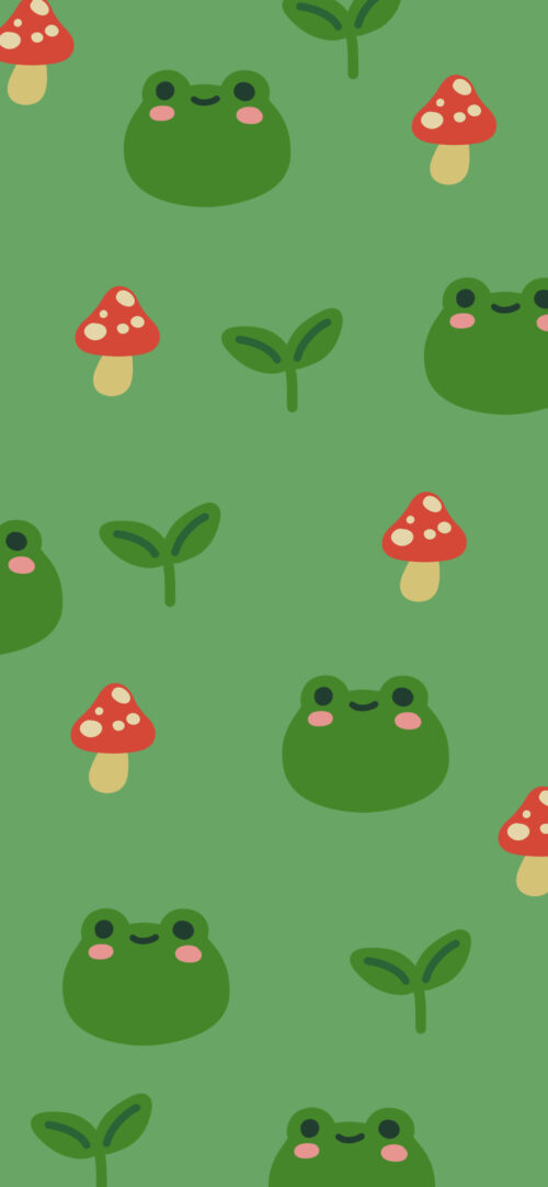 Background Mushroom Wallpaper