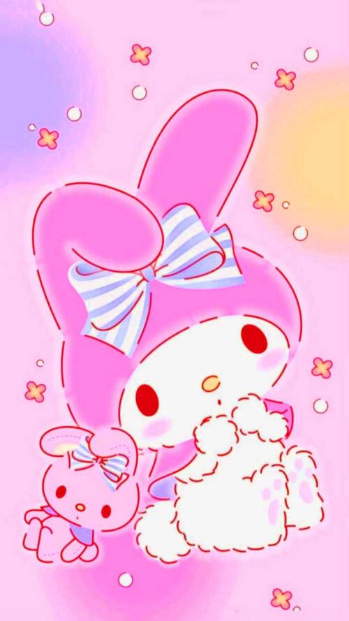 Background MY Melody Wallpaper