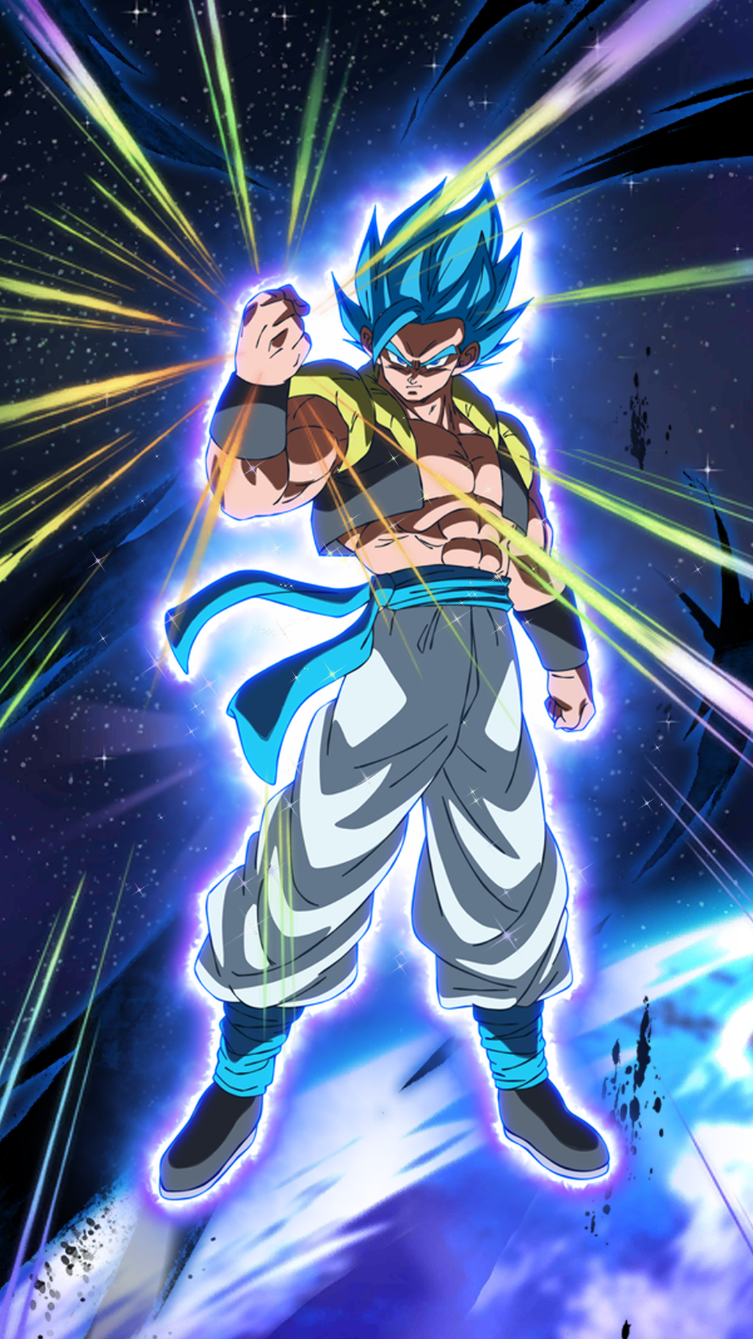 Background Gogeta Wallpaper